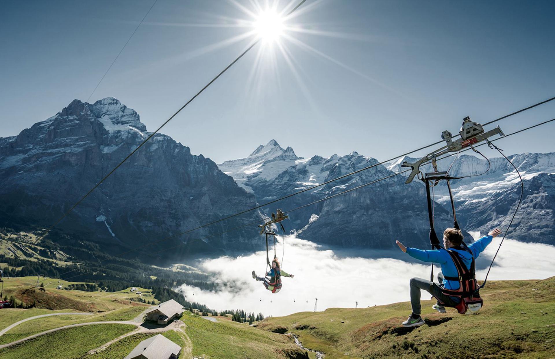Tagesausflug nach Grindelwald und zum Berg First